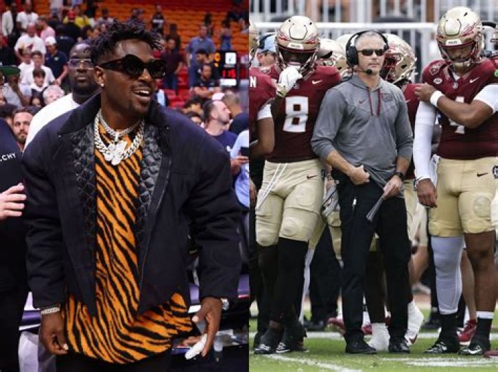 Antonio Brown Gives Pants And Phone To Random Florida State Student