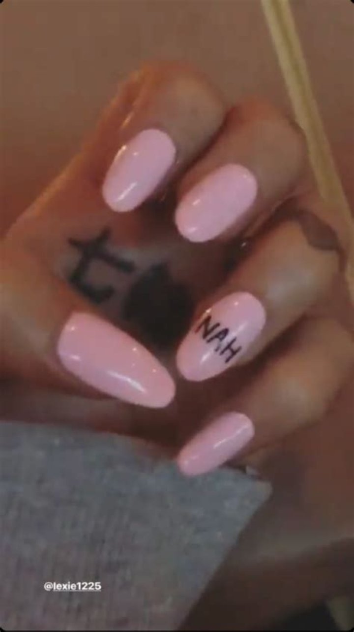 Ariana Grande’s Anti-Valentine’s Day Nails Are Our Forever Mood — See the Snarky Design!