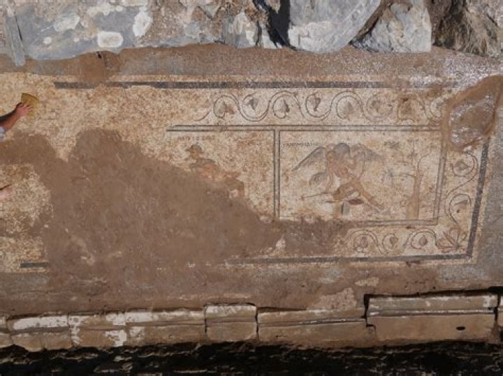 Dirty Jokes In 2,000-Year-Old Bathroom Mosaics Discovered In Turkey