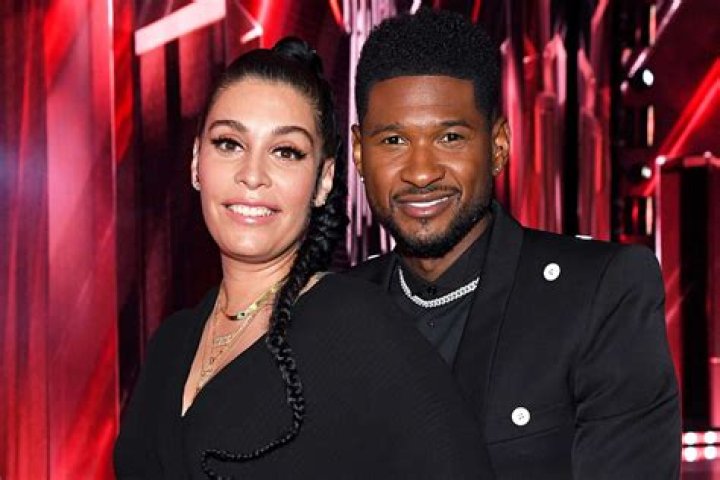 How long has Usher and Jenn Goicoechea been together?