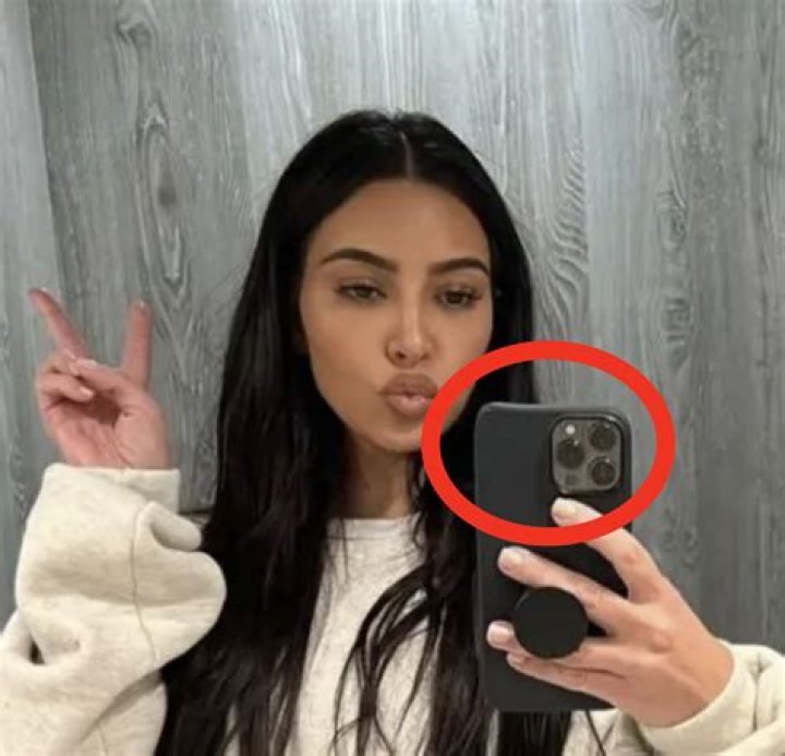 Kim Kardashian Shares Purposefully Photoshopped Image on Snapchat — and Fans Are Still Confused