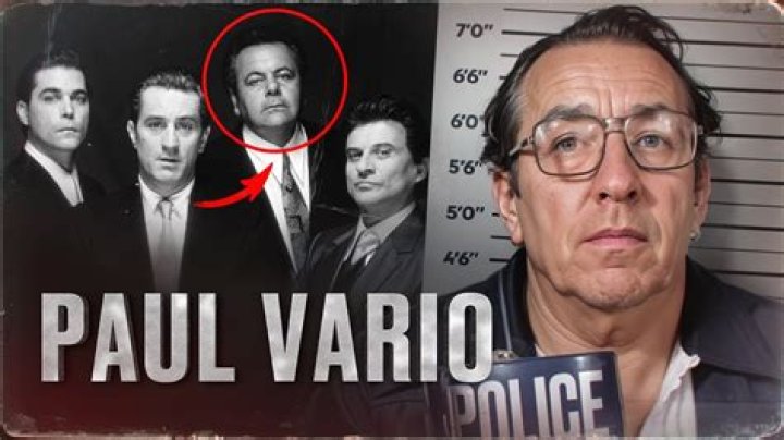 Paul Vario (Criminal) - Age, Birthday, Bio, Facts, Family, Net Worth, Height & More