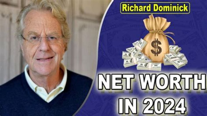 Richard Dominick Net Worth, Income, Salary, Earnings, Biography